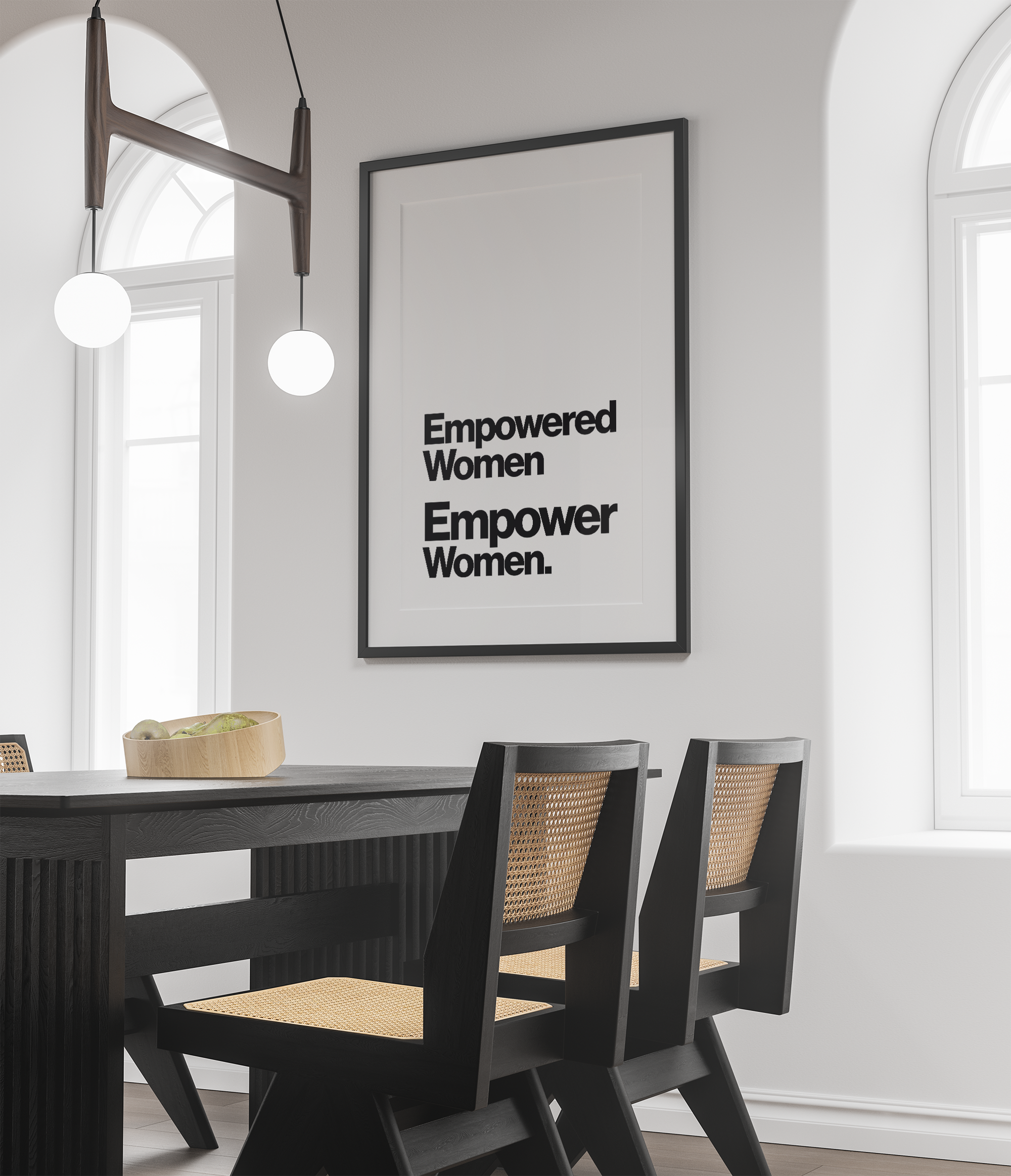 Empowered Women Empower Women Feminist Quote Print